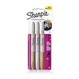 Sharpie Metallic-Permanentmarker, Gold, Silber & Bronze (alt), 3 Stück