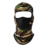 MEOKEY Atmungsaktive Motorrad-Sturmhaube UV-Schutz Sport Balaclava für Fahrrad Ski Snowboard Motorrad (Mehrfarbig-B, Einheitsgröße)