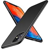 TORRAS für iPhone 11 Hülle (Ultra Dünn) mit (2 Stück Schutzfolie) Seidig Glatt Matt Hardcase Schutzhülle iPhone 11 Case Slim Minimalism Stoßfeste Handyhülle für iPhone 11 (Schwarz)