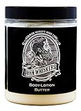 John Whiskers Lotion-Butter - Made in Germany - Feuchtigkeitspflege Bodylotion mit Kakao- und Sheabutter für trockene Männer-Haut - 300ml XXL-Tiegel