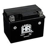 Gel Motorrad Batterie Starterbatterie 12V 4Ah YTZ5-S wartungsfrei