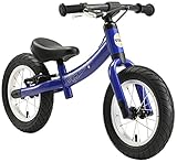 BIKESTAR Kinder Laufrad Lauflernrad Kinderrad für Jungen und Mädchen ab 3 - 4 Jahre | 12 Zoll Sport Kinderlaufrad | Blau | Risikofrei Testen