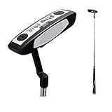 Bowltoo Golf-Ballrückholer Golf Training Putter Golf Putters Herren und Frauen Anfänger Golfer Practice Clubs High-Grad-Legierungs-Standard-Stahlwellenputter Golf-Übungsputter