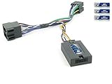 NIQ Lenkradfernbedienungsadapter geeignet für SONY Autoradios, kompatibel mit Peugeot 206/307 / 406/607 / 807 / Partner