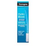 Neutrogena Hydro Boost Erfrischungsgel für Augen, ein Schuss intensive Feuchtigkeitspflege, Creme für Bereich unter den Augen, 15 ml