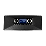 MEDION P85035 Internetradio mit DAB+ (DAB+ Digital-Radioempfang, UKW, Wecker, Sleeptimer) schwarz