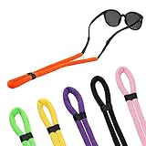 Hifot 6PCS brillenband Schwimmfähig, Gläser Retainer Strap Band für Sport Brillen und Sonnenbrillen, Brillenband Sport Gläser Kopf Band Floater Anti-Rutsch-elastische Schnur