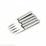 Autek 5 x Hartmetall PCB Gravieren CNC Fräser Bit Werkzeug 30° 0.2 mm J3.3002