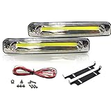 PLC020 Tagfahrlicht COB 12V Wasserdicht Auto Tagfahrleuchten Tagfahrleuchte daylight TFL ECE R87 E4 E-Prüfzeichen