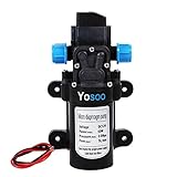 Yosoo Wasserpumpe für Wohnmobile, automatische Wasserpumpe, hoher Druck, für Wohnwagen, Boote, Garten, LKW, Boot, DC 12 V 60 W, 115 PSI 5 l/m