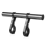Wayin Fahrradvorbauten Fahrrad Extender Doppel Mountain Fahrrad Taschenlampe Halter Lenker Fahrrad Zubehör Extender Halterung für Fahrrad Licht, Tacho, GPS-Geräte, Sport Kamera oder Smartphones