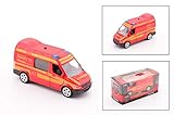 Smart Planet Super Cars Feuerwehr Bus mit Licht und Geräusch Spielzeug Auto für Kinder zum Spielen