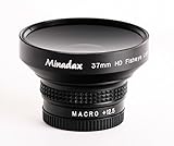 Minadax 0.25x Fisheye Vorsatz Fuer Sony HDR-XR155,HDR-XR200,DCR-SR30,DCR-SR32,DCR-SR35,DCR-SR36,DCR-SR37,DCR-SR38 sw