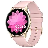 YAMAY Smartwatch für Damen Herren,1.28 Zoll HD Farbdisplay Fitnessuhr Smart Watch mit 13 Trainingsmodi,Fitness Tracker mit Pulsuhr,Schrittzähler,Hunderte von Zifferblättern,Anruf SMS SNS Beachten