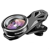 Apexel HD 170° Super-Weitwinkelobjektiv für iPhone 11 Pro, Samsung Galaxy/Huawei P40 und die meisten Smartphone-Kameraobjektive.
