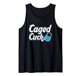 Caged Cuck Kinky Submissive Cuckold Boy Fetish Chastity Tank Top