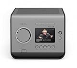 Revo PiXiS RX Internet-/DAB+ Radio (Internet/DAB+/DAB/UKW,Spotify,WLAN,Kopfhörer Ausgang,inkl. Netzteil) silber