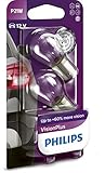 Philips 12498VPB2 VisionPlus P21W Signallampe 12498VPB2, 2er Blister