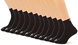 Puma Unisex Quarter Quarters Socken 12er Pack (39-42, black)