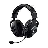 Logitech PRO Gaming-Headset, Dolby Surround Sound, 50 mm PRO-G Treiber, 3,5 mm Klinke, Bügelmikrofon, Audio-EQ-Profile, Ohrpolster mit Memory-Foam, Leichtgewicht, PC/Xbox One/PS4/Nintendo Switch/VR PC