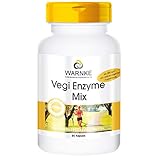 Enzym-Komplex Kapseln - vegan - Verdauungsenzyme Mix - Bromelain, Papain, Amylase, Lipase, Protease und Rutin - 90 Kapseln