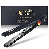 Glätteisen zum Locken und Glätten Haarglätter - 5 Jahre Herstellergarantie Profi Hair Straightener Haar Glätter Ionen Glaetteisen (829 DE Schwarz)