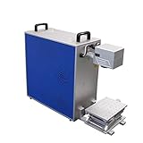 TEN-HIGH Fiber Laser Graviermaschine für Metall 50W Laser Markiermaschine Marking Machine, Tragbarer Typ, MEHRWEG