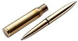 Fisher Space Pen .338 Lapua Magnum Tactical Pen aus massivem Messing in der Farbe Gold
