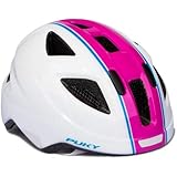 Puky PH 8 Kinder Fahrrad Helm Gr.51-56cm weiß/pink