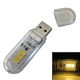 USB-Stick Leuchte 1-2 Watt USB Taschenlampe Lampe für Ihr Auto Zigarettenanschluss, Powerbank, Notebooks oder Handy per Adapter (USB Lampe 1,5W)