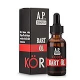 A.P. Donovan - Premium Bartöl 30ml | Nachhaltige Bartpflege | Sandelholz | CODEX Bartpflege-Serie