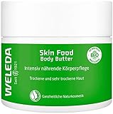 WELEDA Skin Food Body Butter vegane Körperpflege, reichhaltige Naturkosmetik Feuchtigkeitspflege mit Shea- und Kakaobutter für trockene und raue Haut (1 x 150 ml)