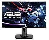 ASUS VG279Q 68,68 cm (27 Zoll) Gaming Monitor (Full HD, 144Hz, FreeSync, 3ms Reaktionszeit, DVI, HDMI, DisplayPort) schwarz