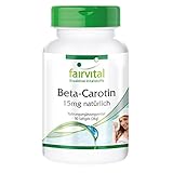 Beta Carotin 25.000 IE - 15mg pro Kapsel - HOCHDOSIERT - Provitamin A - 90 Softgels
