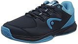 HEAD Herren Grid Squash-Schuh, Dunkelblau Aqua, 44 EU