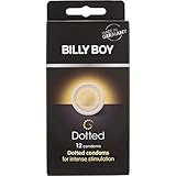 Billy Boy Kondome Perlgenoppt (Dotted) – transparente Kondome mit zarten Perlnoppen (12)