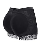 MISS MOLY Damen Push-Up Po und Butt Lifter Frauen Hohe Taille Enhancer Unterwäsche Miederslip Höschen