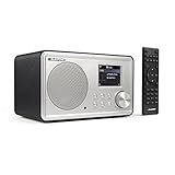 Blaupunkt IR 20 Internetradio, Digital Radio, Farbdisplay, Aux In, Wecker, schwarz