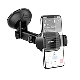 UGREEN Autohalterung Saugnapf Schwerkraft Handyhalterung Auto Halter Kfz Handy Halterung Armaturenbrett Windschutzscheibe kompatibel mit iPhone 11 Pro Max X XR, Galaxy S10, M30S, Huawei P30 usw.