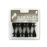 Petron Stealth 6 Pfeile mit Saugnapf, Zubehör für Sport Armbrust, schwarz (6er Pack)