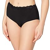 Triumph Damen , Touch of Modal Midi, Schwarz (Black 04), Gr. 44 (Herstellergröße: L (44/46) )