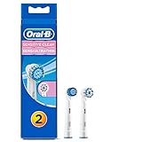 Oral-B Sensitive Aufsteckbürsten, Für eine sanfte Reinigung am Zahnfleischrand, 2 Stück