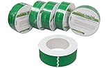 6 x Colorus Dampfsperrfolie 50 mm x 25 m | Folienklebeband für Dampfbremse | Dampfsperrklebeband aggressiv klebend | Dampfbremsfolie für luftdichte Verklebungen | Dampfbremsfolie | Dachausbau