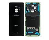 Handyteile24 ✅ Akkudeckel Backcover Batterie Deckel Rückseite für Samsung Galaxy S9 G960FD DUOS Midnight Schwarz Black Service Ersatzteil GH82-15875A
