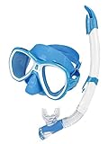 Seac Schnorchelset Elba Color, Set für das Schnorcheln und Tauchen, Tauchermaske Elba und Schnorchel Fast Tech, 100% durchgefärbtes Silikon, Unisex, für Erwachsene