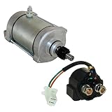 Anlasser + Relais Set für Yamaha XT 600 und XTZ 660 Tenere Anlasserrelais, Starterrelais, Anlassermotor, E-Starter, Elektrostarter, Magnetschalter