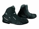 A-PRO Motorradschuhe Roller Touring Verstaerkt Motorrad Schuhe Stiefel Schwarz 43