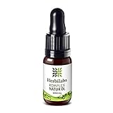 Herbilabs Komplex Premium Natur Öl Tropfen - Hanfsamenöl 1000mg | Vegan Bio-Produkt mit Zertifikat | Feinste Zutaten Aus Kontrolliertem Anbau