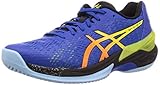 ASICS Herren 1051A031-400_42.5 Volleyball Shoes, Blau Gelb, EU