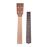 ammoon 66 cm Tenor-Ukulele Ahornholz Hals & Palisander Griffbrett Set Hawaii Gitarre Gitarrenbauer DIY Repalcement